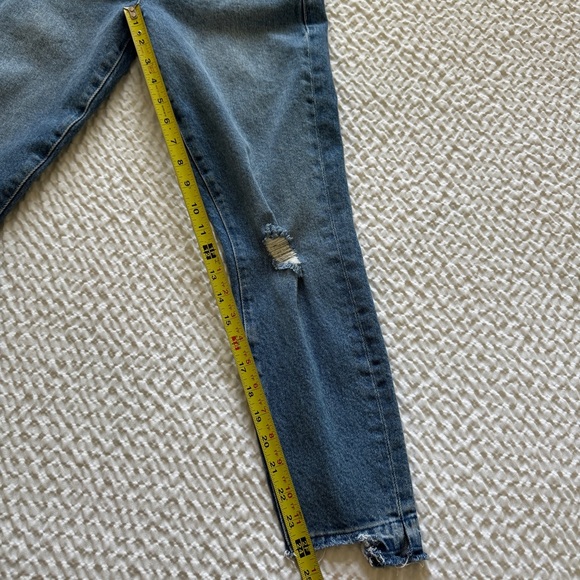 FRAME Le High Skinny Crop Jeans, Clarin, Rips Size 27 - Picture 14 of 16